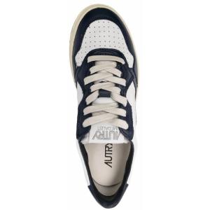 Sneakers Medialist Basse In Pelle Autry Blu Taglia 35 Autry  Taglia 35