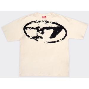 Diesel T-Shirt T-Boxt-N14 Avorio