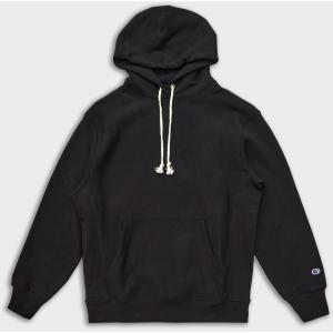 Champion Felpa con Cappuccio Reverse Weave Nera