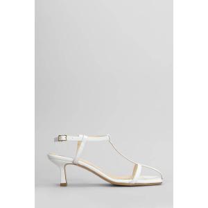 Sandali  in Pelle Bianca