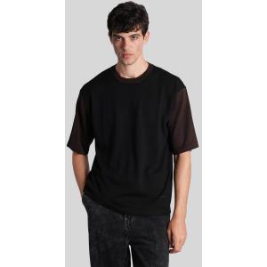 T-Shirt  in Lana Nera