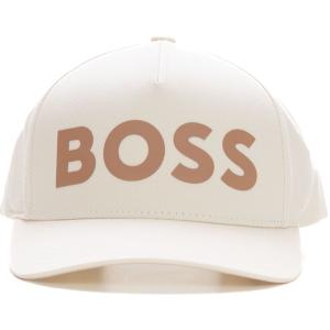 BOSS Berretto con visiera Panna Cotone Uomo