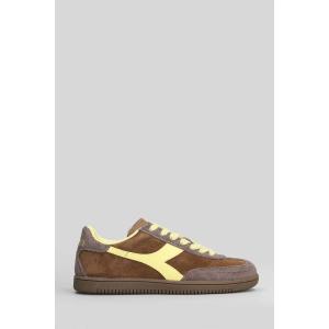Sneakers Trainer Hairy in Camoscio Marrone