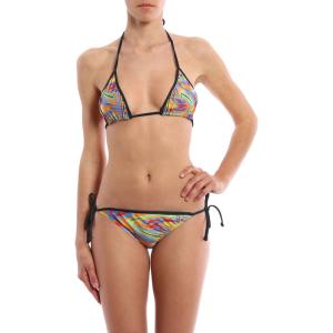 Bikini Copacabana Maria Enrica Nardi Fantasia e Rigato Taglia M Maria Enrica Nardi  Taglia M