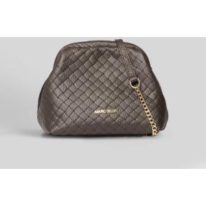 Borsa a spalla Arlena S Plot in ecopelle Marrone