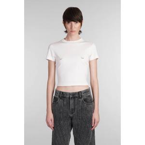 T-Shirt  in Cotone Bianco