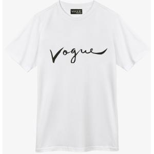 T-Shirt VOGUE Icons bianca con logo stampato nero