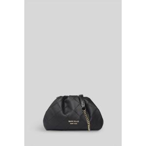 Borsa a spalla Hip Bag in ecopelle Nera