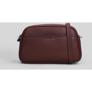 Borsa a spalla Jet Set in Pelle Bordeaux