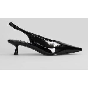 Decollete  in Vernice Nera