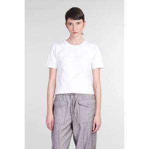 T-Shirt  in Cotone Bianco