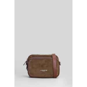 Borsa a spalla Suede in Camoscio Taupe