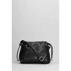 Borsa a spalla Ninon mini in Poliuretano Nero