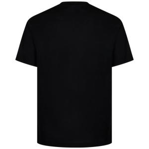T-shirt Nera In Lana E Lyocell Lardini Nero Taglia XXL Lardini  Taglia XXL