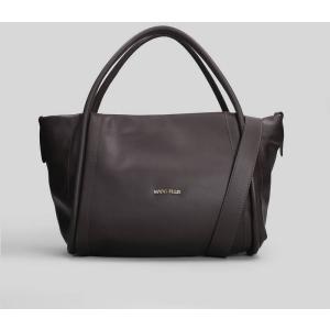 Borsa a spalla Lola S Sa in ecopelle Marrone