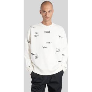 Felpa  in Cotone Bianco