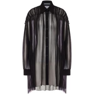 Camicia semi trasparente