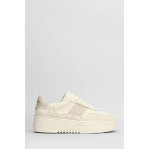 Sneakers Orbit in Camoscio e Tessuto Beige