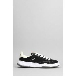 Sneakers Charles in Cotone Nero