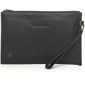 Piquadro Pochette in pelle Nero Pelle Uomo