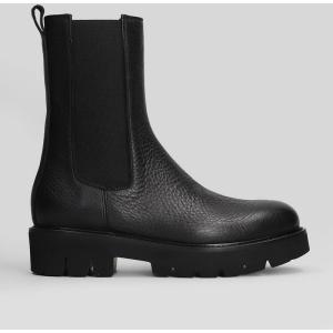 Anfibi  in Pelle Nera