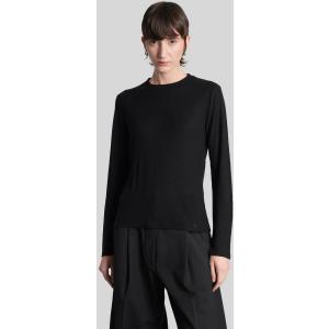 Maglia Ortigia in viscosa Nera