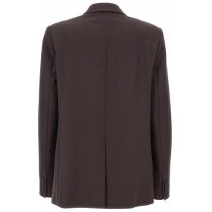 Blazer Doppiopetto In Lana Stella Mccartney Marrone Taglia 42 Stella Mccartney  Taglia 42
