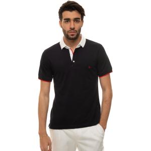 Fay Polo manica corta Blu Cotone Uomo