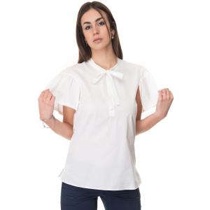 Pennyblack Camicia da donna fantasia sandalo Bianco Cotone Donna
