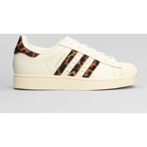Sneakers Superstar II in Pelle Bianca