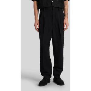 Pantalone  in Lana Nera