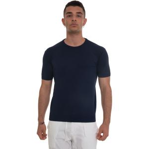 Detwelve T-shirt girocollo Blu Cotone Uomo