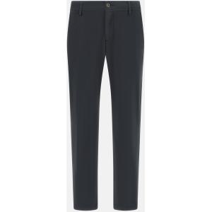 Boggi, Pantaloni In Cotone Elasticizzato, Uomo, Navy, Taglia: 30