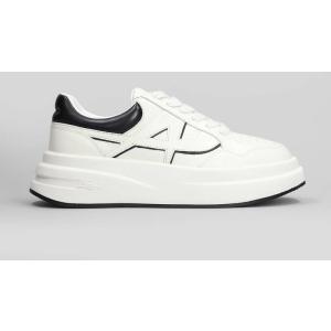 Sneakers Icone in Pelle Bianca