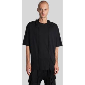 T-Shirt Danvald  in Cotone Nero