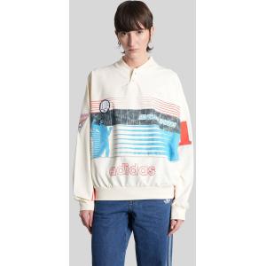 Felpa Summersp Crew in Cotone Bianco