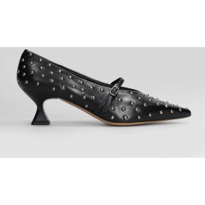 Decollete  in Pelle Nera