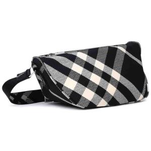 Borsa A Tracolla In Misto Cotone Burberry Nero Taglia onesize Burberry  Taglia onesize