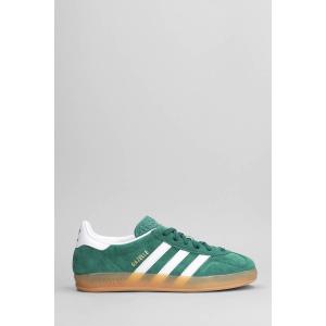 Sneakers Gazelle Indoor in Camoscio Verde