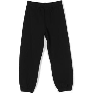 Pantaloni Sportivi Da Ragazzo In Cotone Nero Palm Angels Nero Taglia 10Y Palm Angels Taglia 10Y