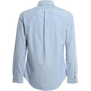 Camicia In Cotone Con Colletto Button Down Polo Ralph Lauren Blu Taglia S Polo Ralph Lauren  Taglia S