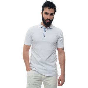 Andrea Fenzi Polo manica corta Bianco Cotone Uomo
