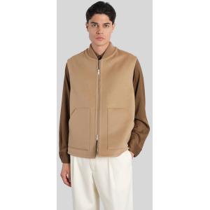 Gilet  in Lana Cammello