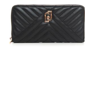 Liu Jo Portafoglio zip around Nero Poliestere Donna