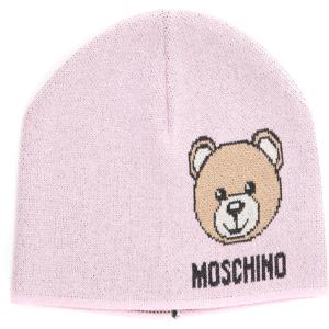Moschino Cappello Rosa Viscosa Donna