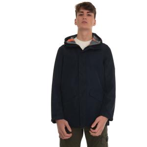 Ecoalf Giaccone con cappuccio Cachialf Blu Poliestere (fibre riciclate) Uomo