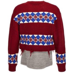 Maglia Jacquard Dsquared2 Fantasia e Rigato Taglia L Dsquared2  Taglia L