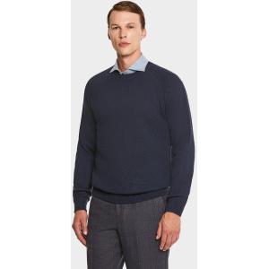 Maglia girocollo misto cashmere taglio felpa