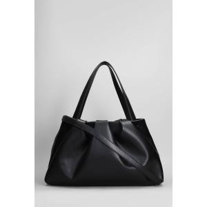 Tote Athena Vegan Fabric in ecopelle Nera