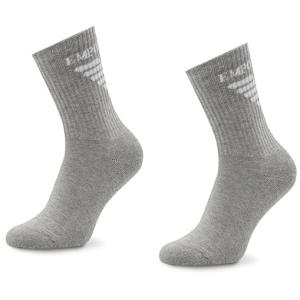 33-Set di 2 paia di calzini lunghi da donna 292303 2F258 00047 Grigio